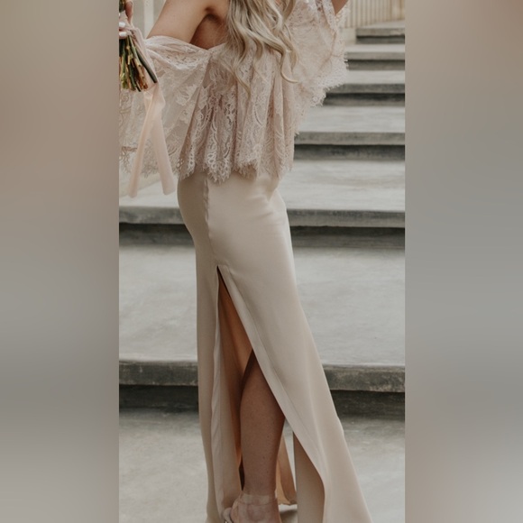 Grace Loves Lace Belle Sandstone Bridesmaid Set XS/S - Picture 4 of 7